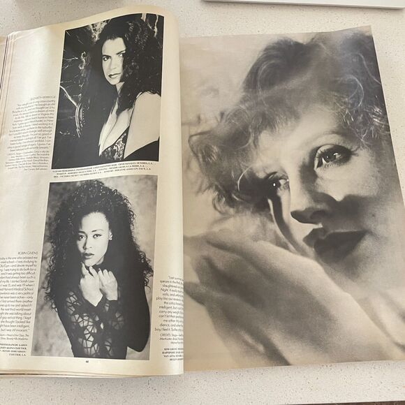 ANDY WARHOL'S INTERVIEW Mag JULY 1987 ‘HIP SPECIAL' PEE WEE HERMAN 234 PGES RAD - Picture 13 of 14